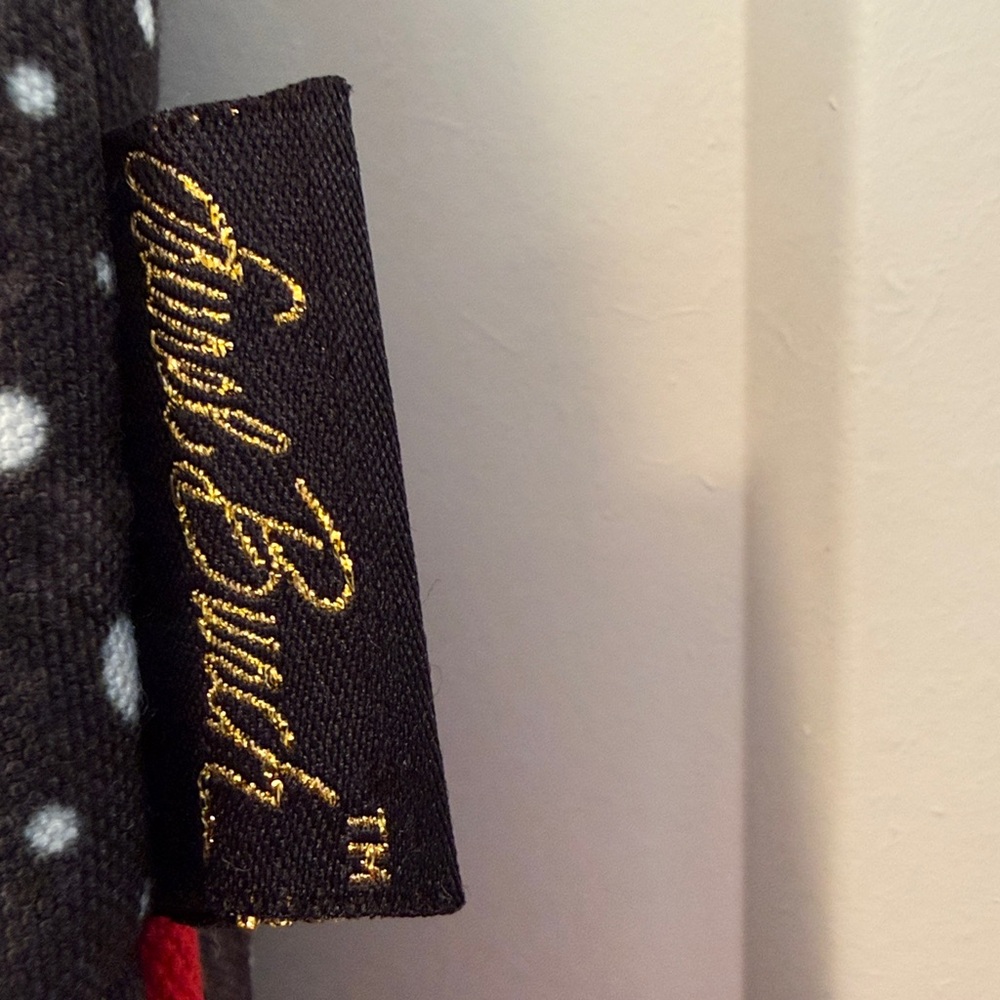 Laurel Burch Black and White Dog Dots Crossbody Tote NWT - Picture 3 of 8